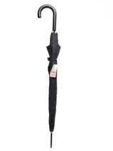 Umbrella With Cane Happy rain Black gents print 41068