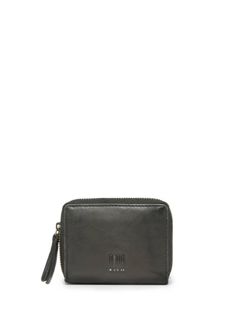 Coin Purse Leather Biba Brown heritage BT12
