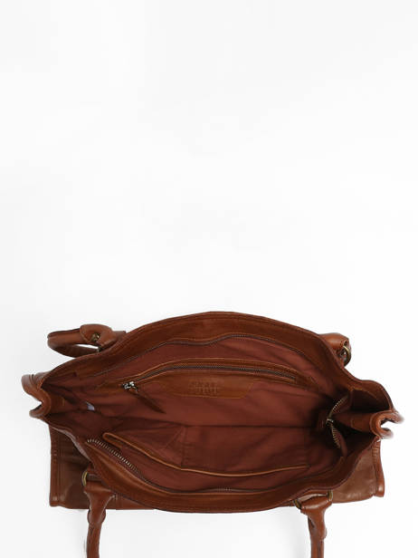 Shoulder Bag Cow Leather Basilic pepper Brown cow BCOW31 other view 3