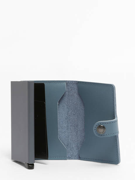 Porte-cartes Cuir Secrid Bleu glitter limited 00M vue secondaire 1