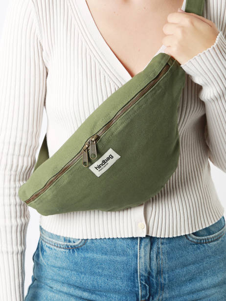 Sasha Belt Bag Hindbag Green best seller SASHA other view 1