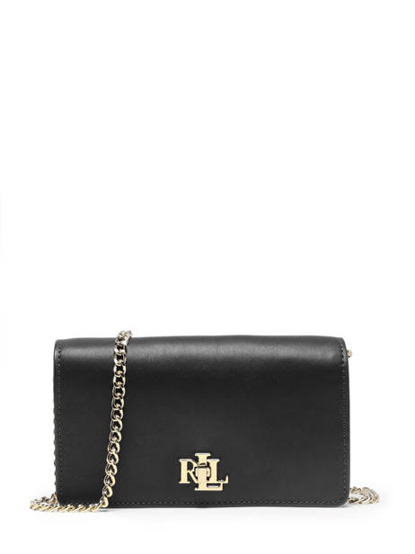 Sac Bandoulière Dryden Cuir Lauren ralph lauren Noir dryden 32915377