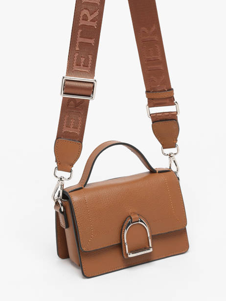 Xs Crossbody Bag Altesse Leather Etrier Brown altesse EALT048X other view 2