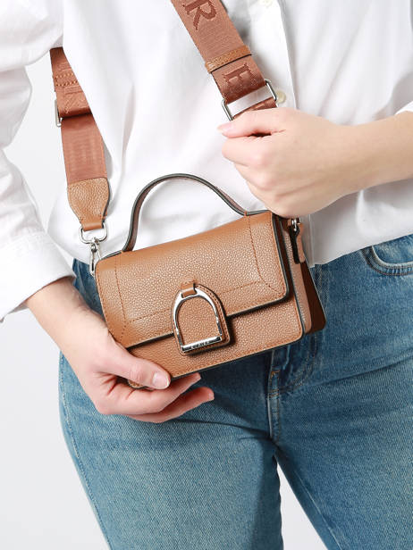Xs Crossbody Bag Altesse Leather Etrier Brown altesse EALT048X other view 1