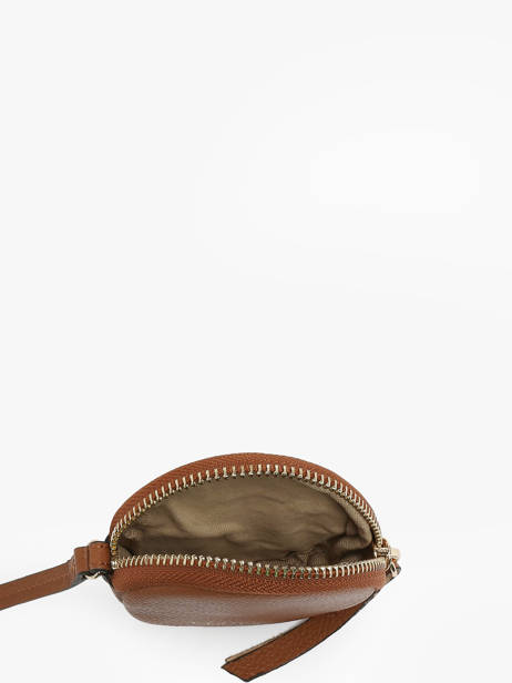 Round Leather Tradition Coin Purse Etrier Brown tradition ETRA402M other view 1