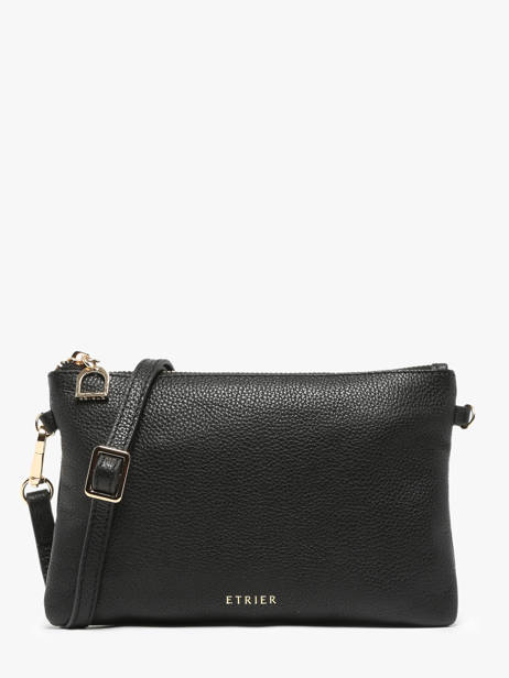 Sac Bandoulière Tradition Cuir Etrier Noir tradition ETRA0141