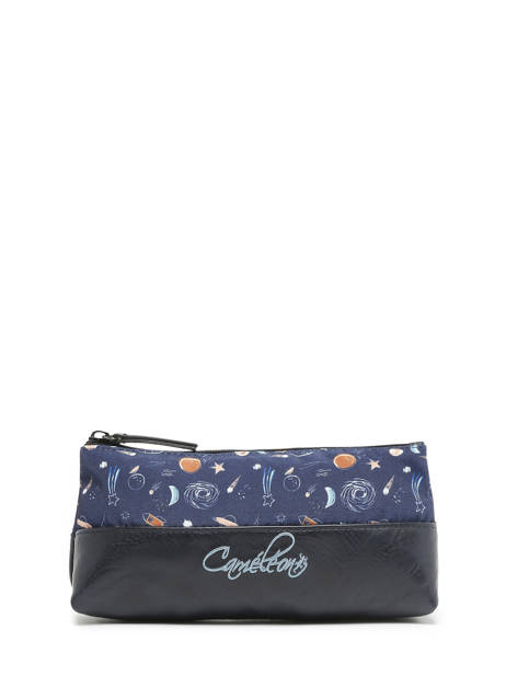 Trousse Enfant 1 Compartiment Cameleon Bleu retro TROU vue secondaire 3
