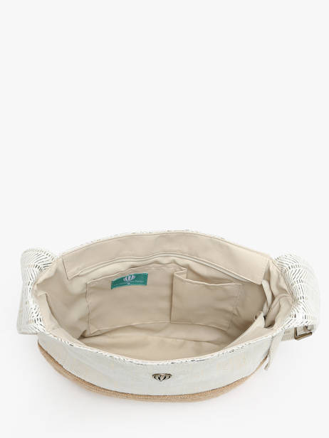 Shopper Guimauve Le voyage en panier White guimauve PM750 other view 3