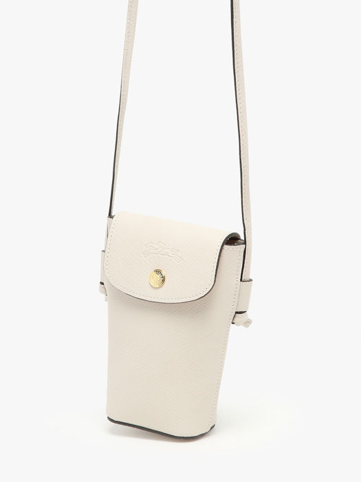 Longchamp Epure Ipod case / cd holder Beige