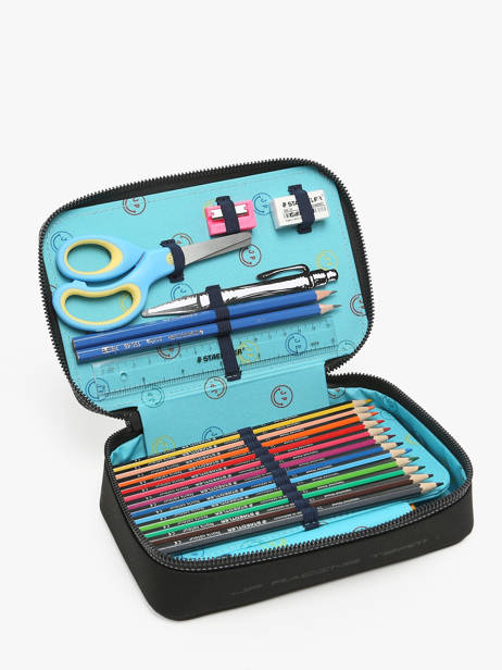 Filled Pencil Case 1 Compartment Daydream Boys Jeune premier Black daydream boys B other view 1