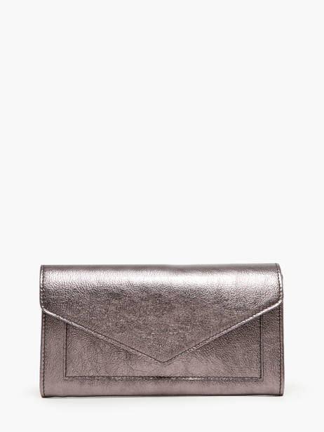 Portefeuille Etincelle Irisée Cuir Etrier Argent etincelle irisee EETI5008