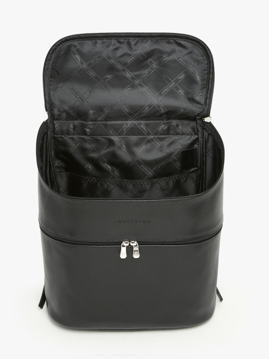 Longchamp Le foulonné Backpack Black
