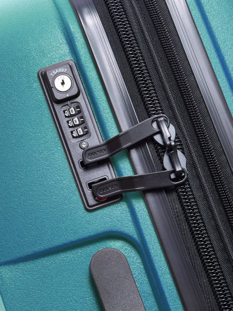 Valise Rigide Belmont + Delsey Bleu belmont + 3861826M vue secondaire 1