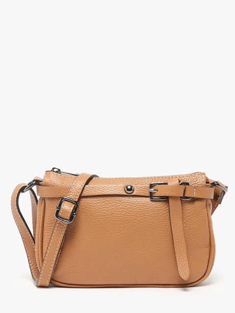 Shoulder Bag Caviar Leather Milano Brown caviar G1421N