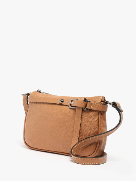 Shoulder Bag Caviar Leather Milano Brown caviar G1421N other view 2