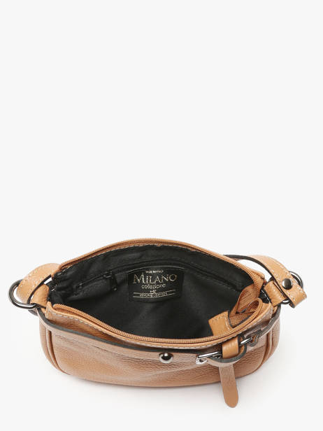 Shoulder Bag Caviar Leather Milano Brown caviar G1421N other view 3
