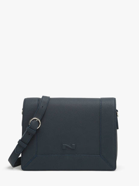 Leather Rotterdam Crossbody Bag Nathan baume Blue mondrian 3