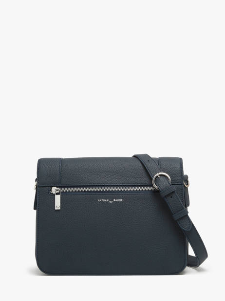Leather Rotterdam Crossbody Bag Nathan baume Blue mondrian 3 other view 4
