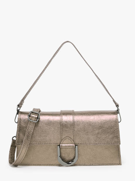 Shoulder Bag Nine Leather Milano Brown nine NI24066