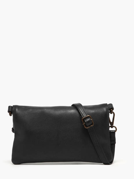 Shoulder Bag Cow Leather Basilic pepper Black cow BCOW75 other view 5