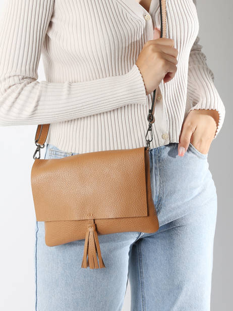 Crossbody Bag Caviar Leather Milano Brown caviar CA22112 other view 1