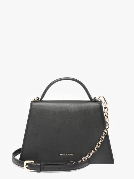 Shoulder Bag K Signature Leather Karl lagerfeld Black k signature A1W30036 other view 3