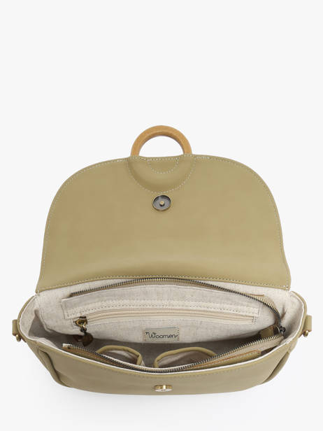 Sac Bandoulière M Crocus Woomen Vert crocus WCRO04 vue secondaire 3