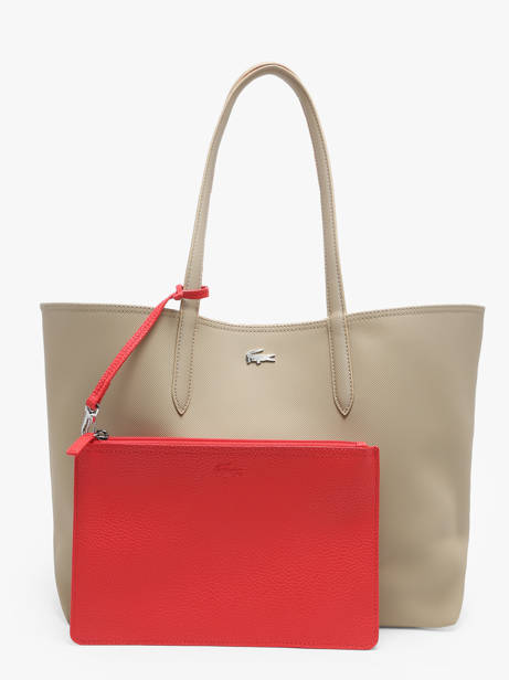 Reversible Shoulder Bag Anna Lacoste Beige anna 18SAXPG6