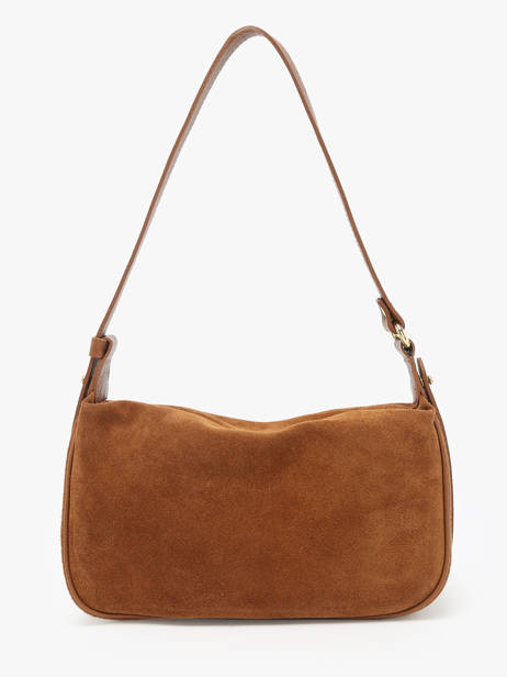 Ccrossbody Shoulder Bag Velvet Caviar Leather Milano Brown velvet caviar VC24113 other view 4