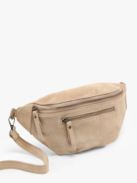 Belt Bag Milano Beige velvet VE24119 other view 2