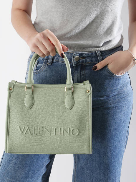 Satchel Rised Re Valentino Green rised re VBS8P905 other view 1