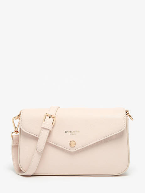 Shoulder Bag Saffiano David jones Pink saffiano CM6120H