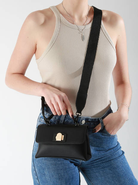 Crossbody Bag Saffiano David jones Black saffiano CM7211H other view 1