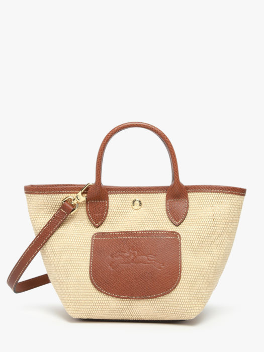Longchamp New le panier pliage Messenger bag Brown