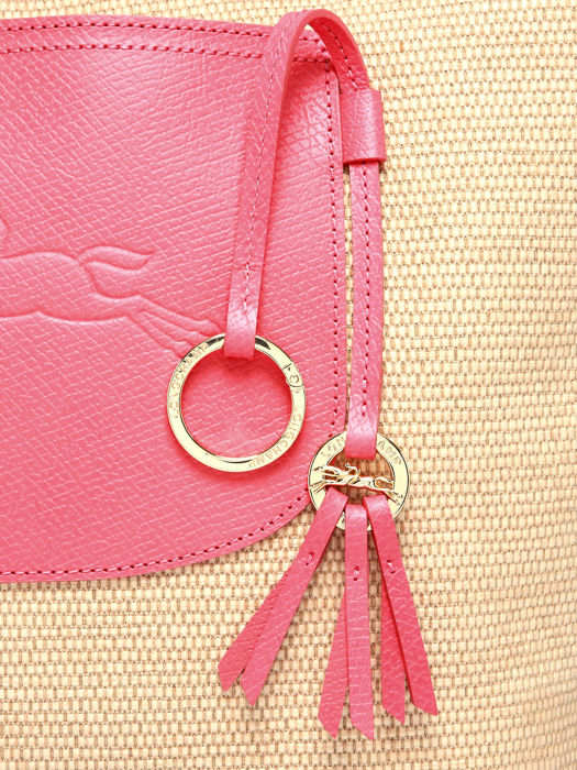 Longchamp New le panier pliage Besaces Rose