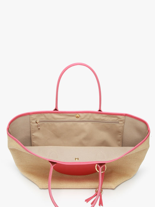 Longchamp New le panier pliage Besaces Rose