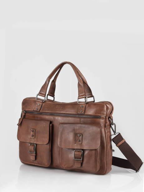 Business Bag Basilic pepper Beige traveler BTRA08 other view 2