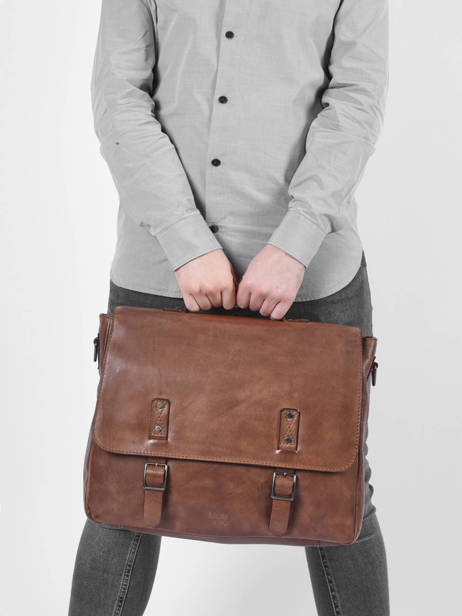 Business Bag Basilic pepper Beige traveler BTRA02 other view 1