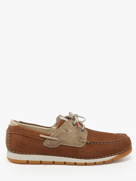 Formal Shoes Cross In Leather Fluchos Brown men F1449