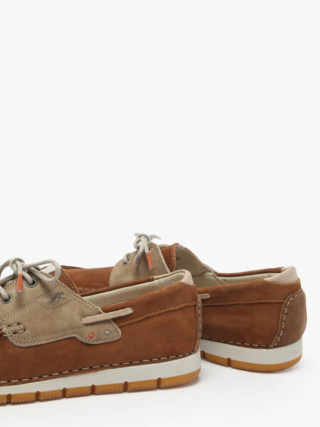 Formal Shoes Cross In Leather Fluchos Brown men F1449 other view 3
