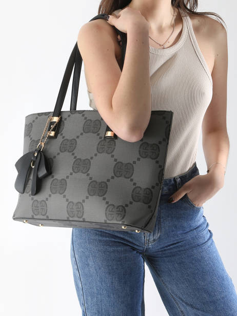 Shoulder Bag Signed Miniprix Black signed 58 other view 1