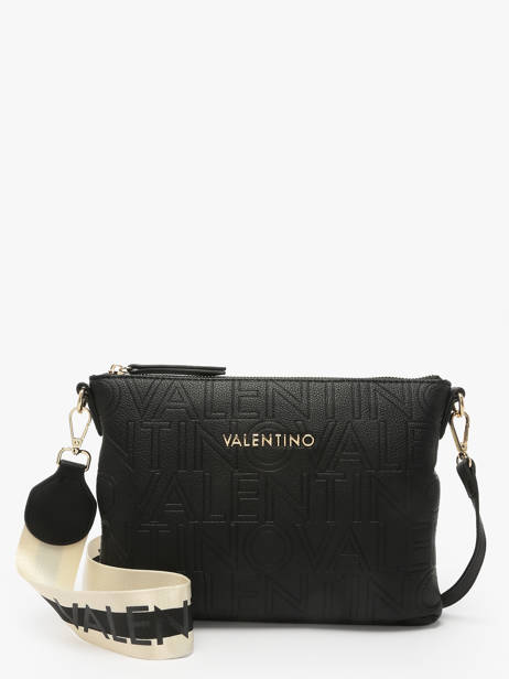 Shoulder Bag Pansy Valentino Black pansy VBS8PG17