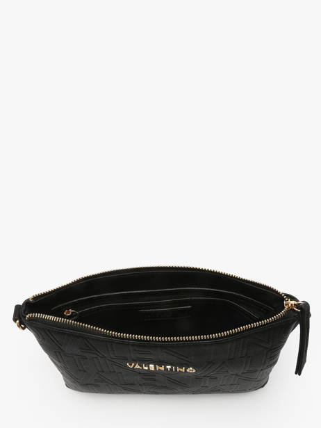Shoulder Bag Pansy Valentino Black pansy VBS8PG17 other view 3