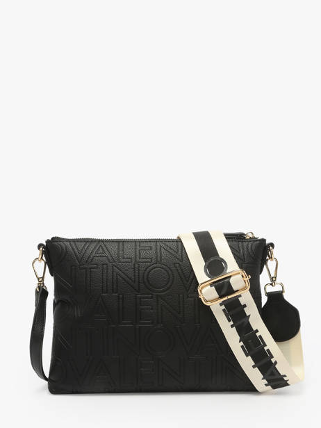 Shoulder Bag Pansy Valentino Black pansy VBS8PG17 other view 4