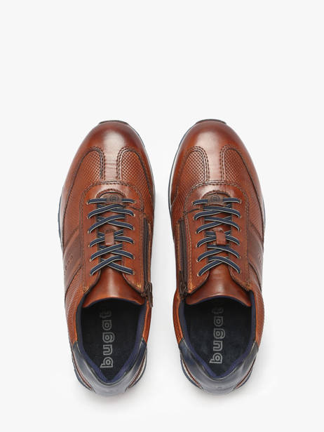 Sneakers Ivar En Cuir Bugatti Marron men 331ARX01 vue secondaire 4