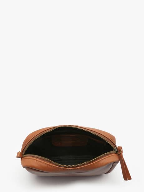 Shoulder Bag Leather Leather Biba Brown leather BET8L other view 3
