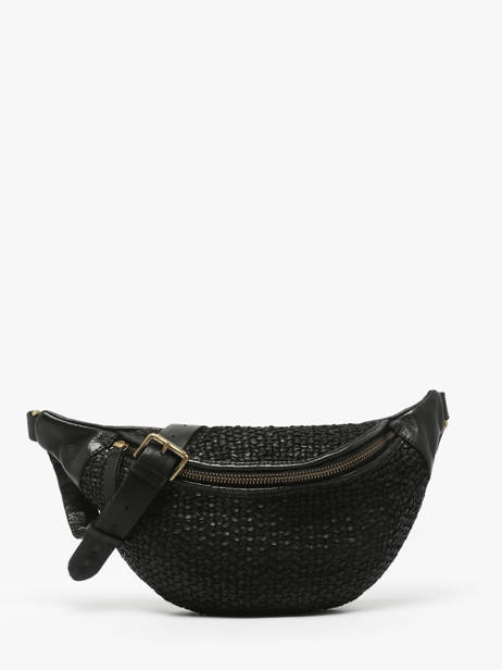 Belt Bag Biba Black leather BRI5L