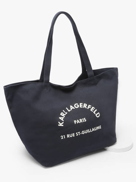 Shoulder Bag Rsg Cotton Karl lagerfeld Blue rsg A1W50006 other view 2