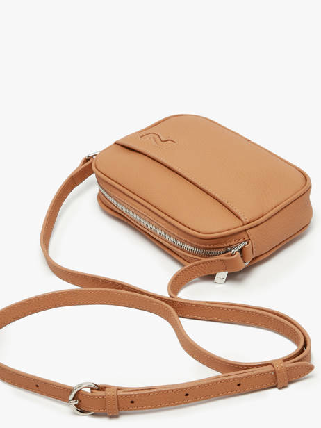Sac Bandoulière N City Ghent Cuir Nathan baume Marron n city 6 vue secondaire 2
