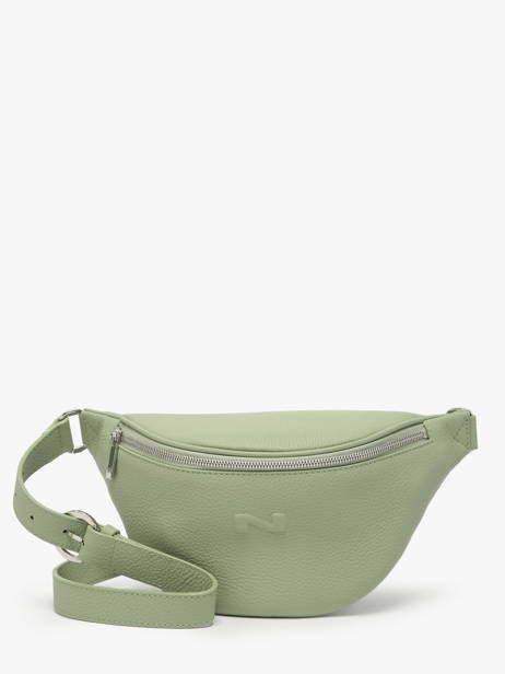 Leather Small Derby Belt Bag Nathan baume Green n city 25